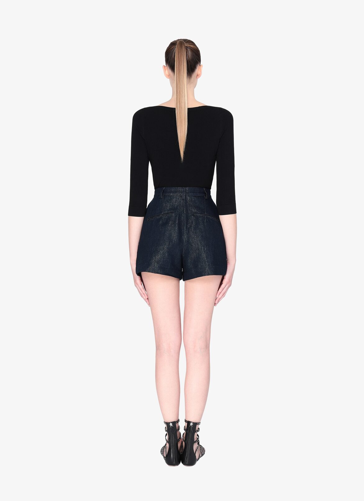 Trousers ALAÏA SILVER TROUSERS